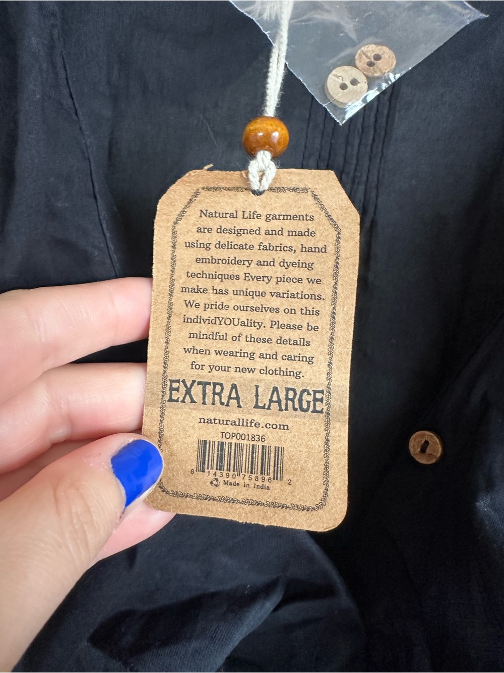 NWT Natural Life My Favorite Sleeveless Cotton Top - Picture 7 of 13